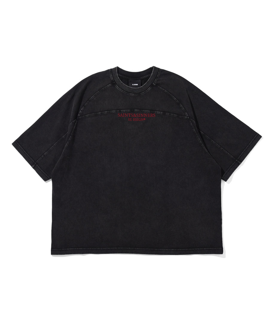 REVENGE CROSS REVERSE CUT SHORT SLEEVE