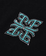 FRAGMENT RHINESTONE SHORT SLEEVE