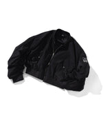 "FEAR" SHIRRING ARM JACKET