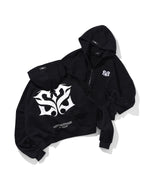 S&S SHORT ZIP HOODIE