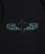 "REVENGE CROSS" ZIP HOODIE