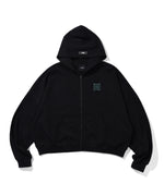 "DRAWING MARIA" SHORT HOODIE