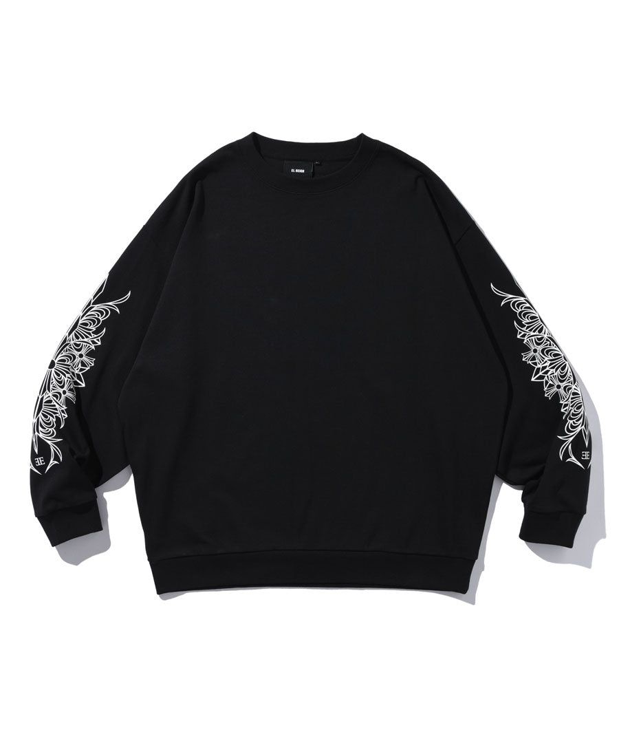 "REVENGE" FLORAL LONG SLEEVE