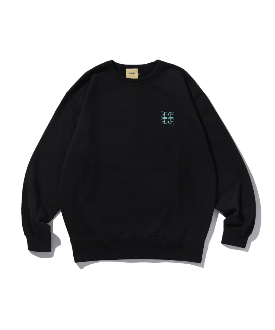 "FRAGMENT" LOGO CREW NECK SWEAT