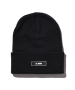 RUBBER TAG KNIT CAP