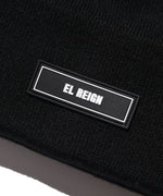 RUBBER TAG KNIT CAP