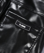 "FEAR" LEATHER HIGH LENGTH SKNNY