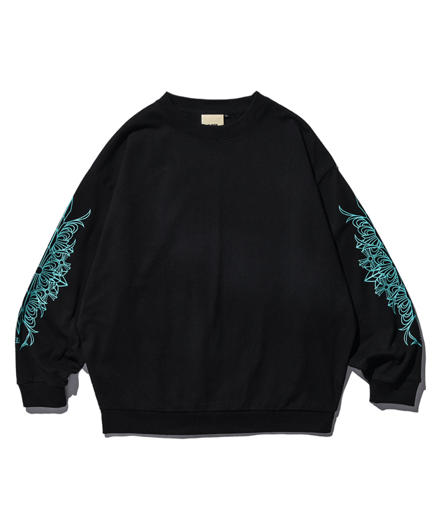 "REVENGE" FLORAL LONG SLEEVE