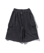 "FEAR"  CARGO SWEAT SHORTS