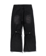 "FEAR" BLACK CROSS DENIM